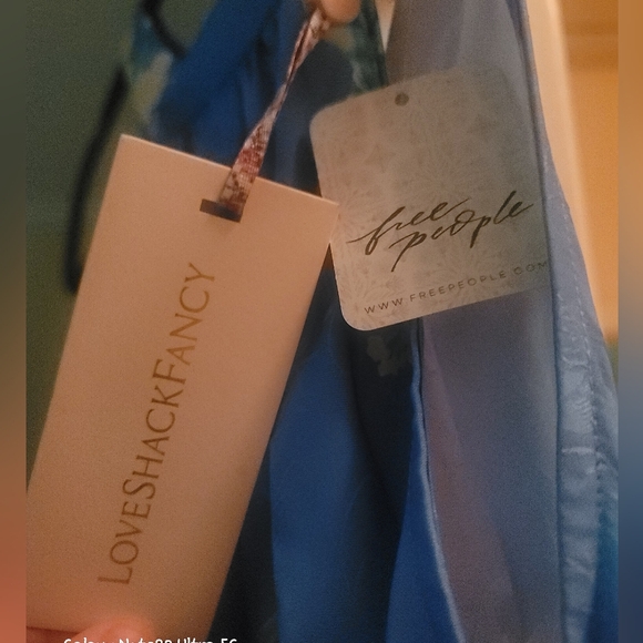 Loveshack Fancy x Free People Brinda Maxi size 4 BNWT - Picture 5 of 8